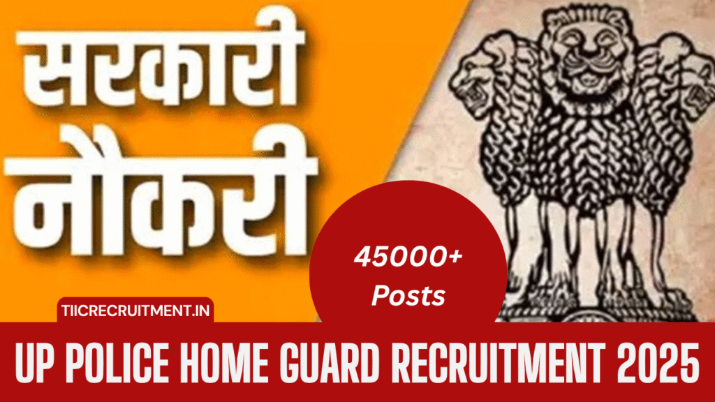 UP Police Home Guard Recruitment 2025