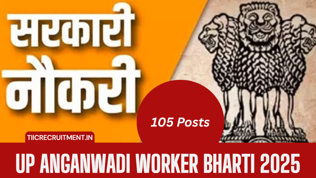 UP Anganwadi Worker Bharti 2025