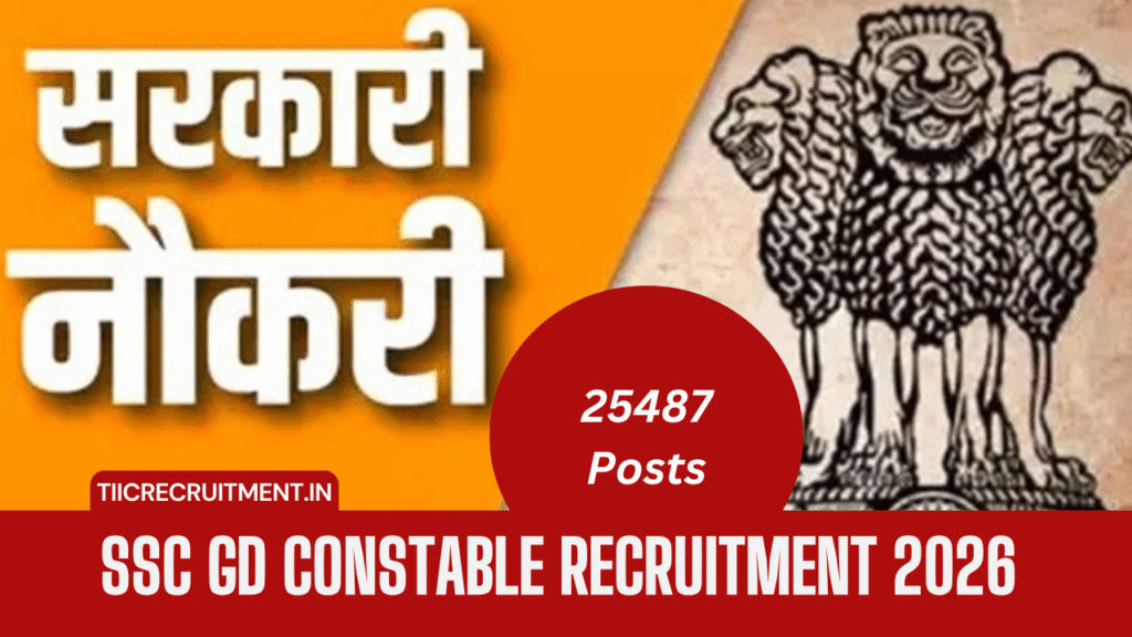 SSC GD Constable Recruitment 2026