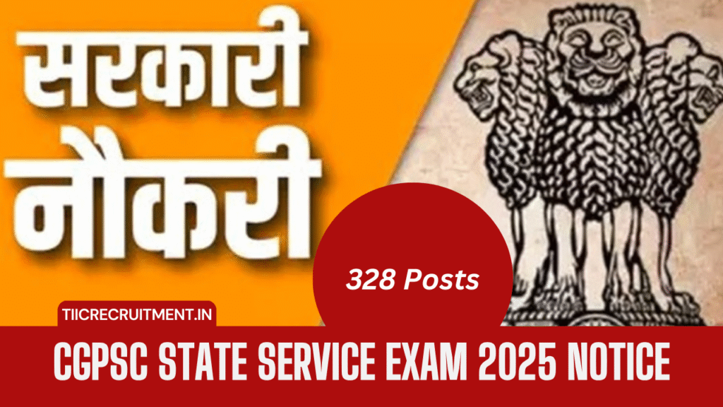CGPSC State Service Exam 2025