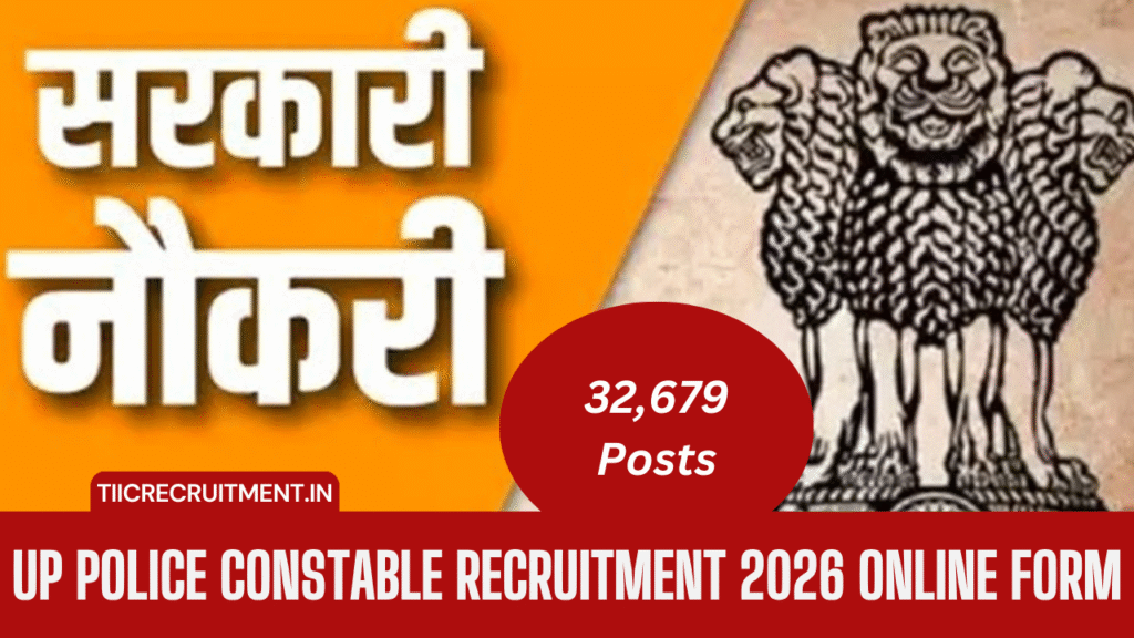 UP Police Constable Recruitment 2026 Online Form Started